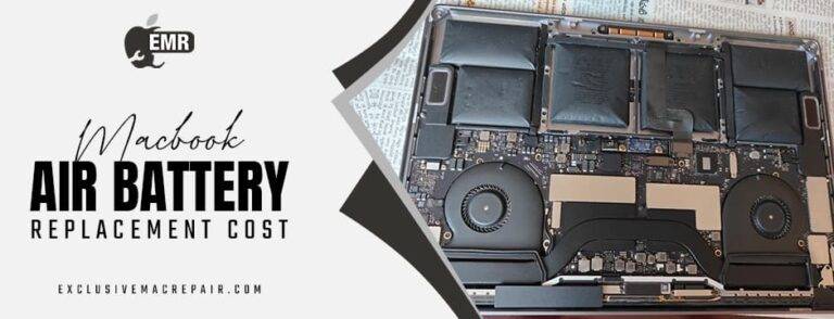 macbook air battery replacement cost
