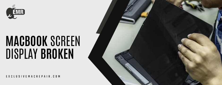 macbook screen display broken