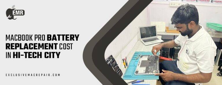 macbook pro battery replacement cost in Hi-tech City