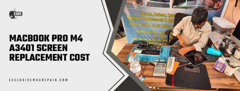 MacBook Pro M4 A3401 Screen Replacement Cost