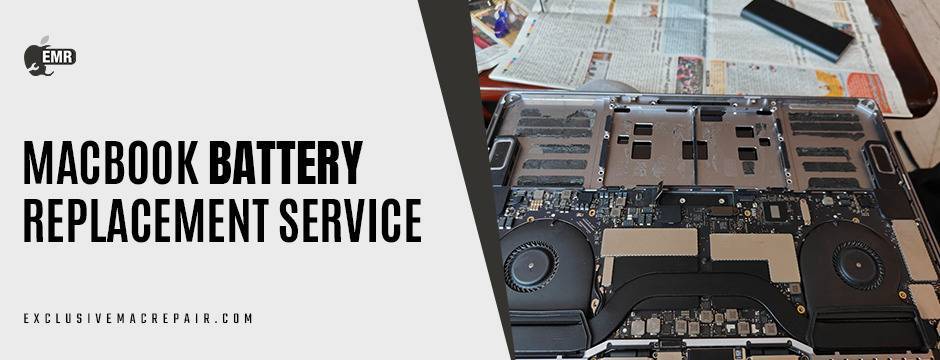 MacBook battery replacement service