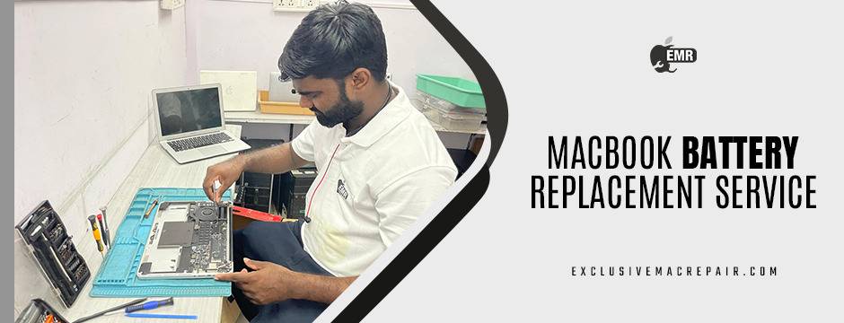 MacBook battery replacement services