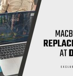 MacBook screen replacement service at doorstep