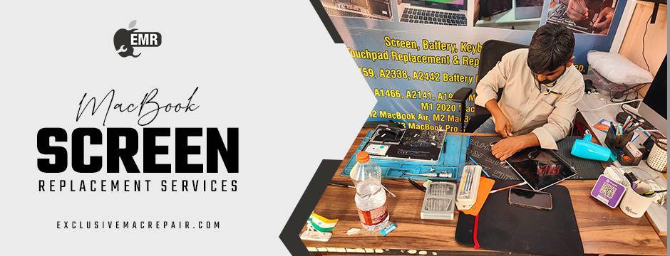 MacBook screen replacement services