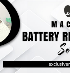 MacBook battery replacement service