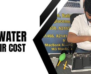 MacBook water damage repairing cost