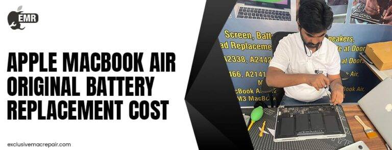 Apple MacBook Air Original Battery Replacement