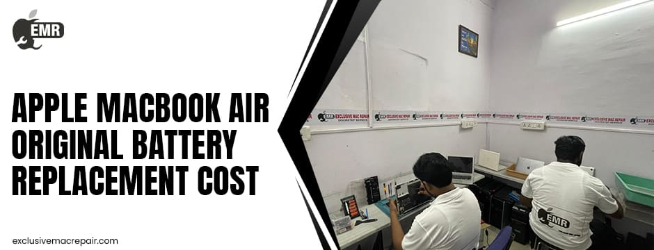 Apple MacBook Air Original Battery Replacement Cost