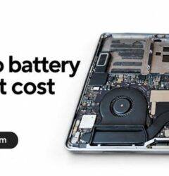 macbook pro battery replacement cost in Bangalore
