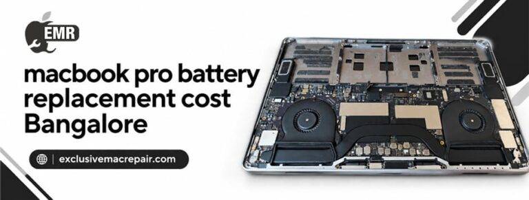 macbook pro battery replacement cost in Bangalore