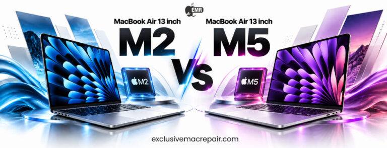 MacBook Air 13 inch M2 vs MacBook Air 13 inch M5